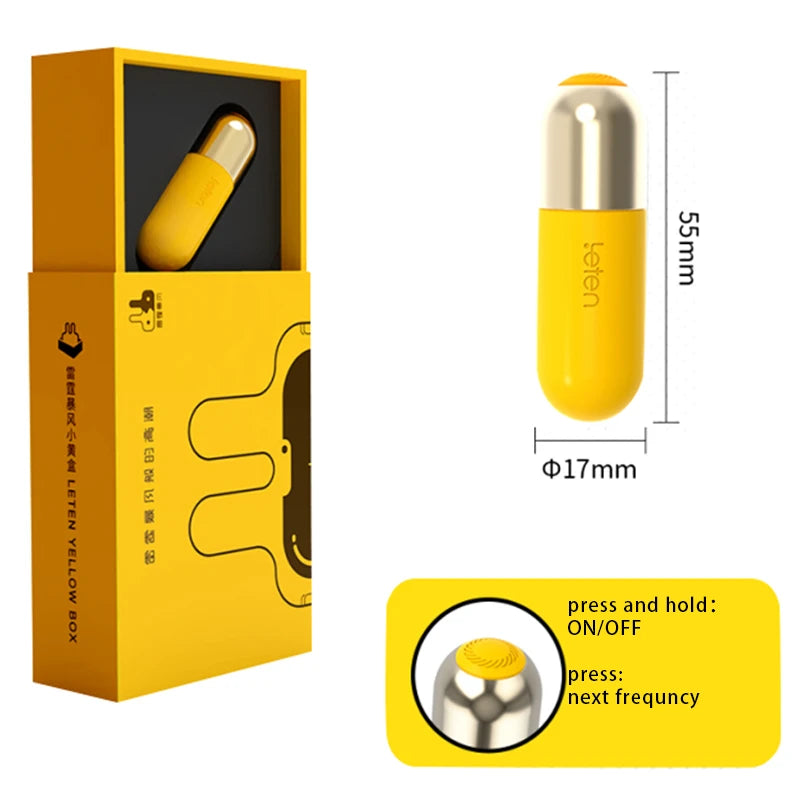 Mini Bullet Vibrator with Magnetic USB Charging, view 2