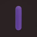Serin, rechargeable mini bullet vibrator, front view (Purple)
