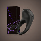 Siskin, app-controlled vibrating ring, with the maker's retail box (Black)