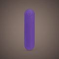 Serin, rechargeable mini bullet vibrator, front view (Purple)