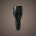 Koel, vibrating glans sleeve, upright view (Black)